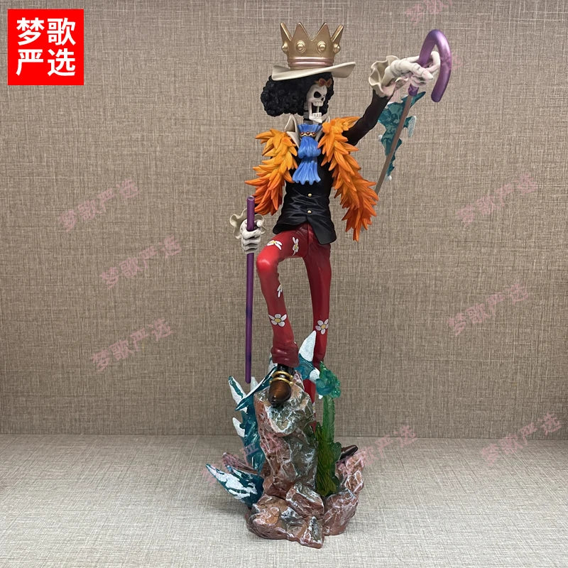 33cm One Piece Anime Figure Lx Burukku Two Years Later Figurines Trendy Table Decorations  Set Up Christmas Collection Toys Gift