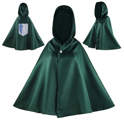 Attack On Titan Levi Ackerman Cosplay Set Adult Cotton Polyester