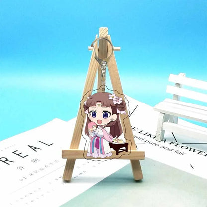 Anime The Apothecary Diaries Maomao Keychain Jinshi Gyokuyou Cosplay Gaoshun Lihua Rouran Backpack Pendant Kids Birthday Gifts