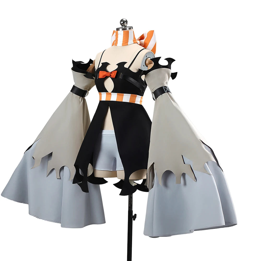 Amo Empool Cosplay Costume Anime Gachiakuta Cosplay DokiDoki-R Women Sexy Costume Amo Empool Christmas Cosplay Tattoo