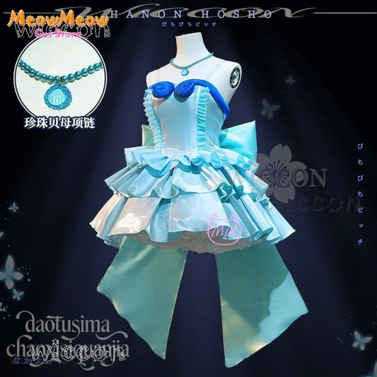 Mermaid Melody Hanon Hosho Adult Costume Polyester Set