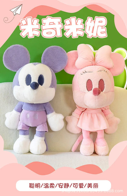 65/85/110cm Super Big Size Mickey Minnie Mouse Kawaii Anime Plush Stuffed Doll Disney Cartoon Plush Pillow Children Holiday Gift
