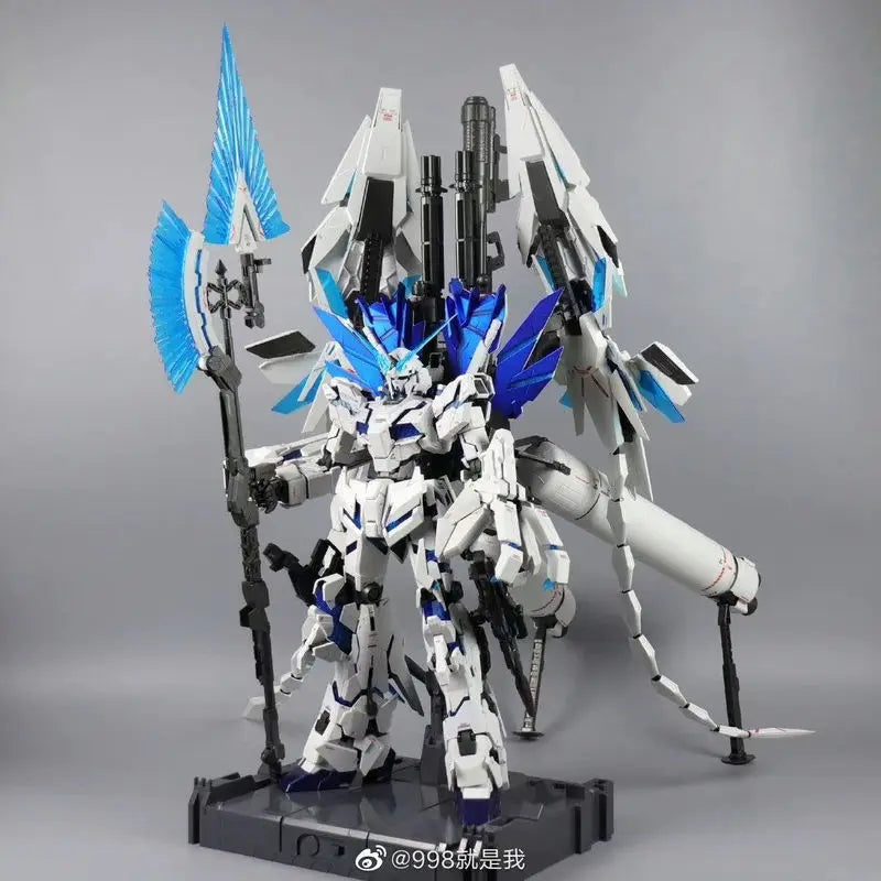 Daban Pg 1/60 Perfect Unicorn (Divine Perfect Ver.) Model Kit - Transformable Destroy Mode Children's Educational Toys