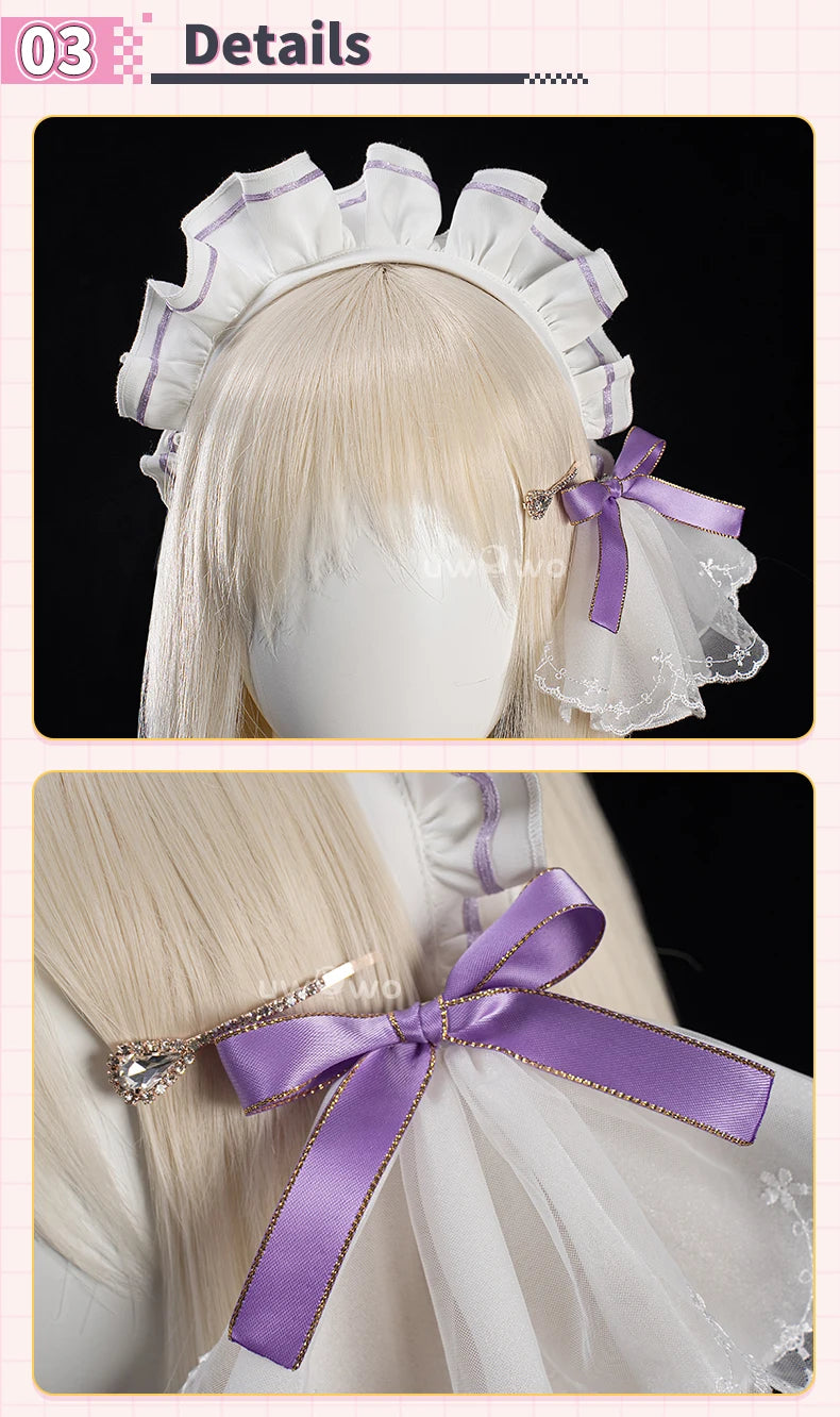 PRE SALE UWOWO Dorothy Cosplay Game NIKKEe Dorothy Café Maid Dorothy Cosplay Costume Halloween Costume