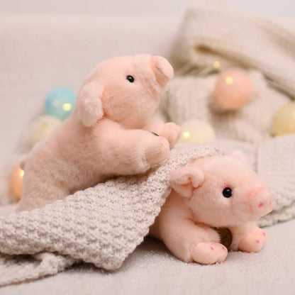 1pcs Cute Little Pig Miyoni Plush Toy Kawaii Stuffed Animal Piggy Soft Doll Sleep Companion Gift For Girl Boy