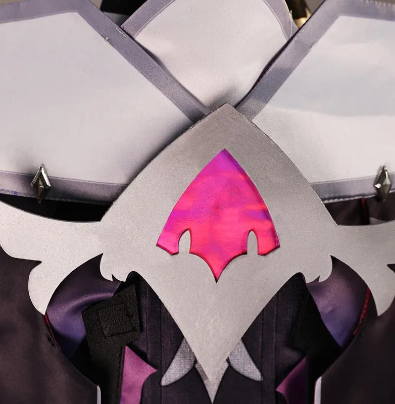 Genshin Impact Durin Cosplay Costume Wig Uniform Headwear Game Role Play Outfit Halloween Christmas Party for Women Men Girls