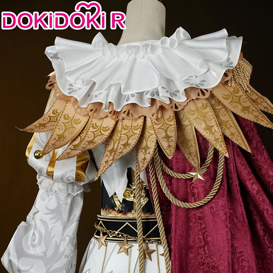 Mike Morton Cosplay Costume Game Identity V【S-3XL】DokiDoki-R Hullabaloo Mike Morton Brightest Star Clown Costume Plus Size