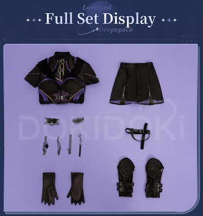 IN STOCK Nightwalker Heroine Cosplay Costume Game Love and Deepspace DokiDoki-SR Women Uniform Costume Qiyu Rafayel Cosplay
