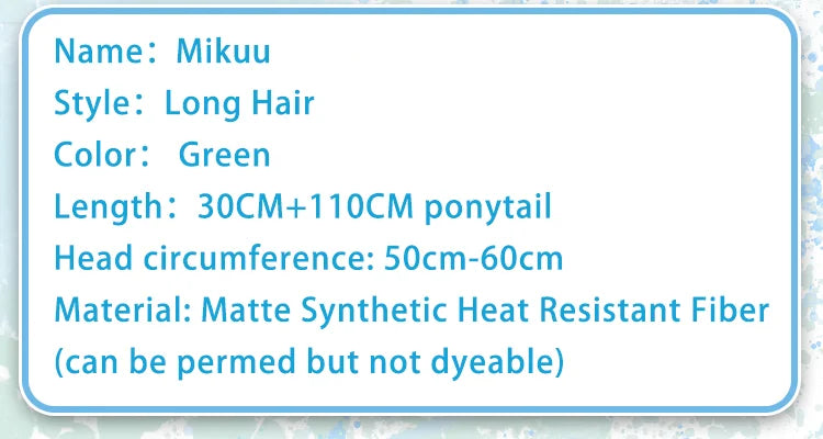 LAST BATCH UWOWO Mikku Cosplay Costume Rakutenn Collabb Happy 16th Anniversary Birthday Cosplay Women Costume Dress Outfits