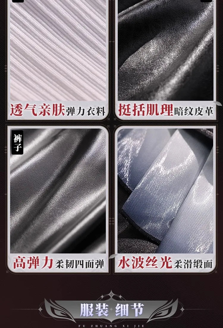 Wuthering Waves Zani Cosplay Costume Wig Uniform Metal Props Montelli Family Averardo Bank Ragunna Rinascita Halloween for Women