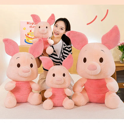 55/70/85cm Big Size Disney Piglet Kawaii Anime Plush Stuffed Doll Cartoon Room Decoration Plush Pillow Children's Holiday Gifts