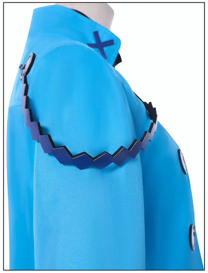 Anime Movie Virgin Punk Kanpi Ubu Cosplay Costume Uniform Jacket Dress Headwear Halloween Party for Women Girls Carnival Props