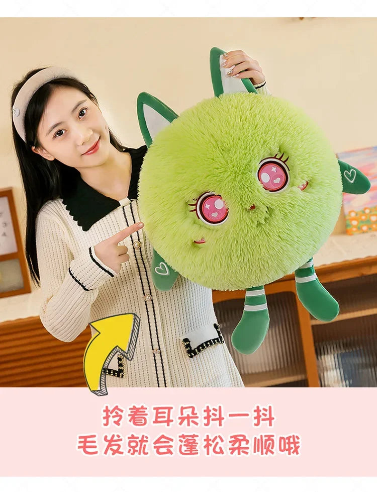 New 50/60/70cm Large Size Dopamine Monster Doll Pillow Cute Elf Cloth Doll Plush Toy Sleeping Pillow Children's Birthday Gift