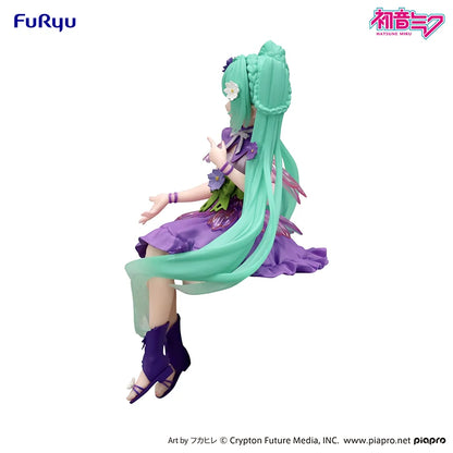 FuRyu Hatsune Miku Flower Fairy Purper Cosmos 14CM PVC Model