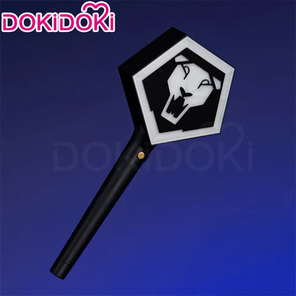 【Last Batch】IN STOCK Rumii Cosplay Props LED Luminous Fan Light Stick DokiDoki Zoeyy Abbyy Mysteryy Cosplay Accessories