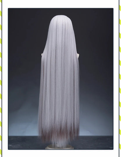 IN STOCK Vaggie Cherry Boom Lillth Morningstar Wig Anime DokiDoki 100cm Long Hair Lillth Cosplay Pre Crimped Wig Free Cap