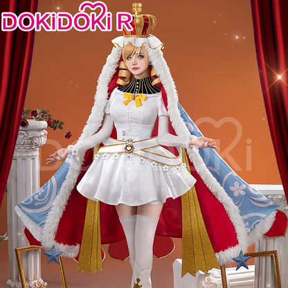 Tomoee Mamii Cosplay Costume Anime Cosplay DokiDoki-R Women Cute Dress Costume Tomoee Mamii Cosplay Crown