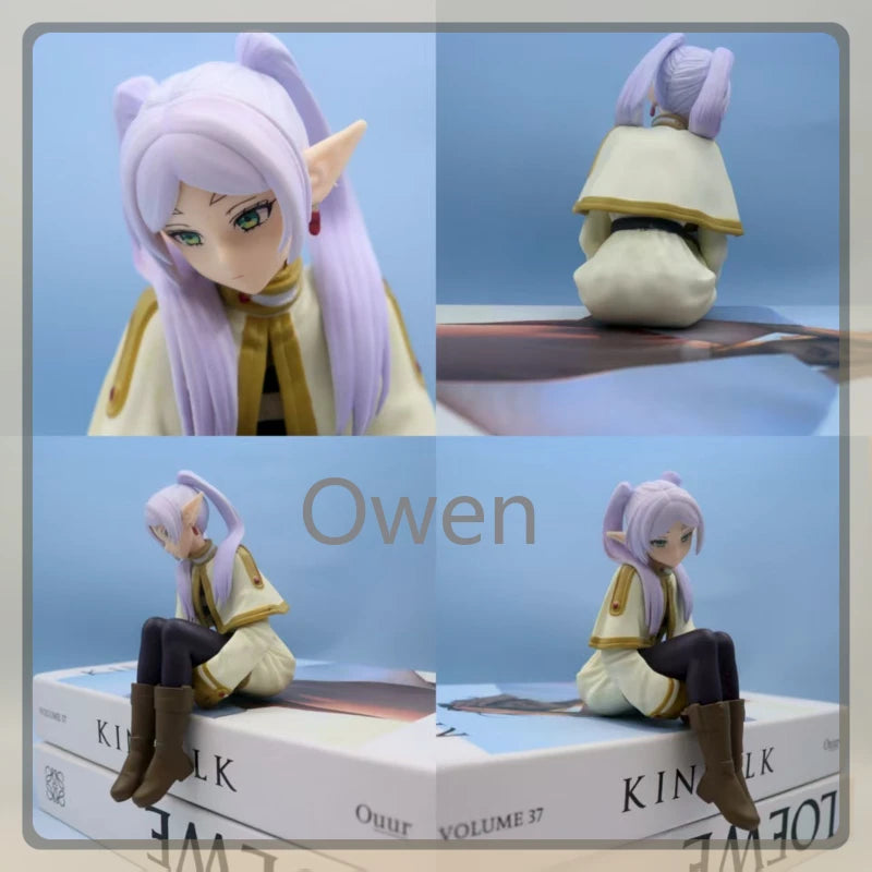 Cute Frieren Anime Figurine Frieren:Beyond Journey's End Beautiful Girl Action Figures PVC Collection Decoration Model Toy Gifts