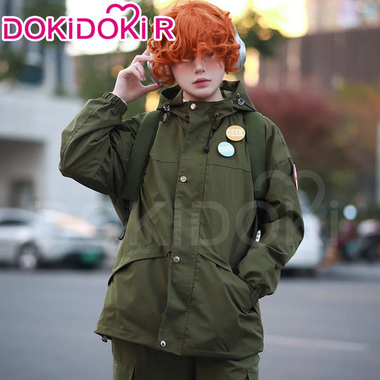 Brief Cosplay Costume Anime【S-2XL】Dokidoki-R Men Cosplay Geekboy Brief Backpack Panty Plus Size Male Cosplay