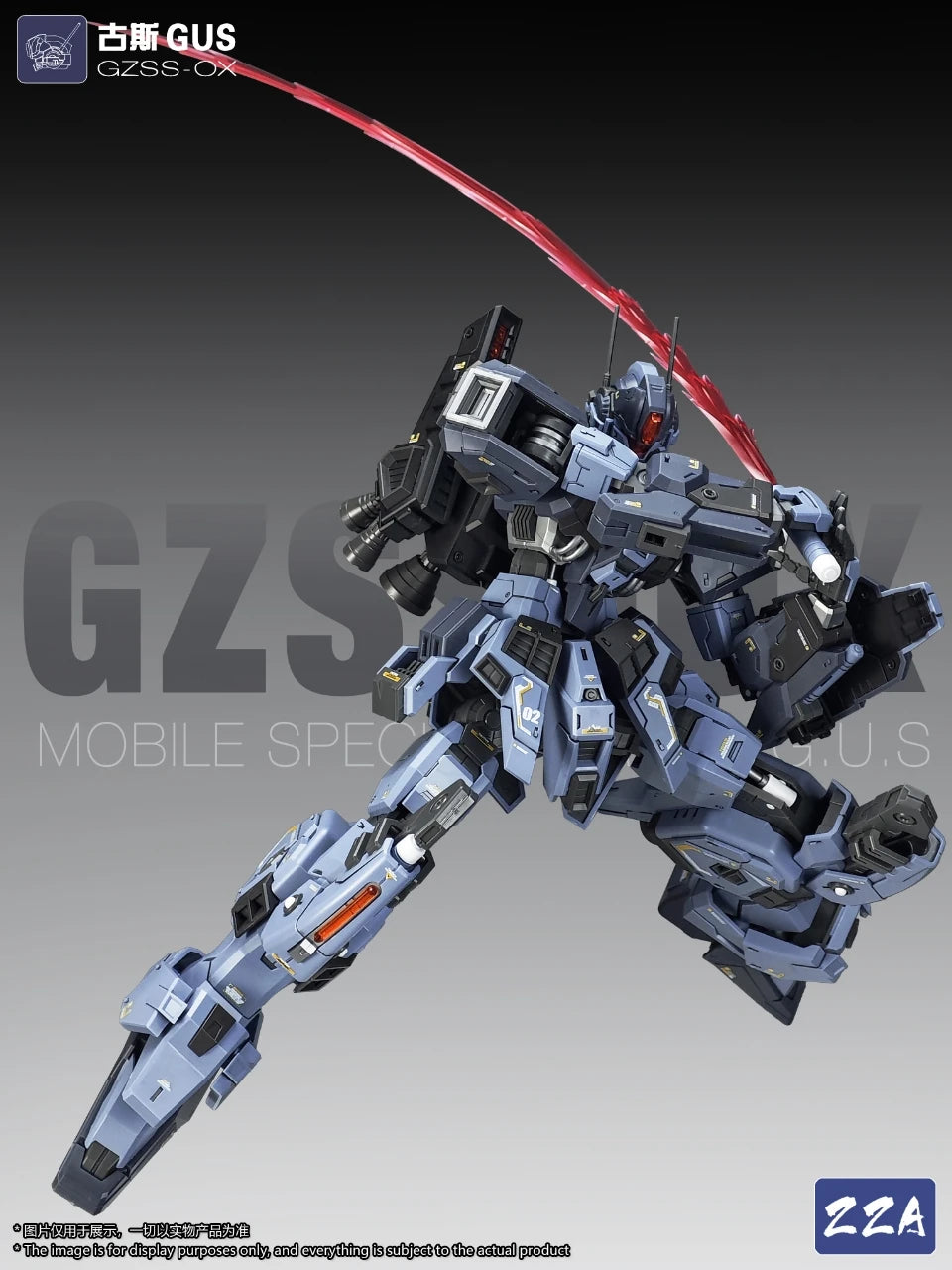 1/100 ZZZA GUS GZSS-OX Series Action Figure Mecha Warrior High Detail Detachable Assembly Model Collectible Toy Christmas Gifts