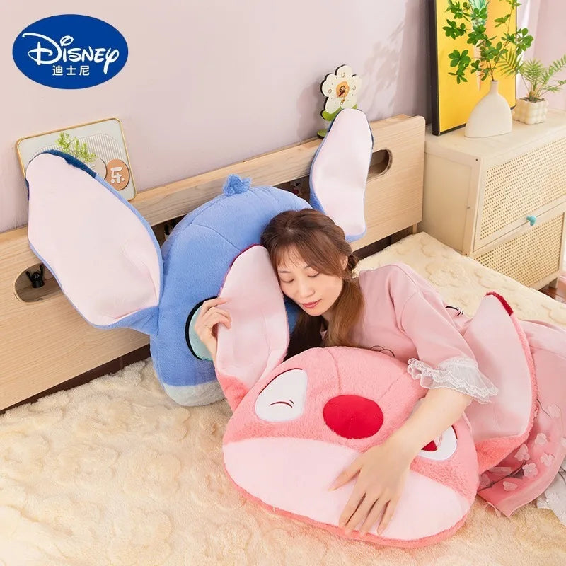 35/50/65cm Big Size Lilo & Stitch Anime Plush Stuffed Doll Kawaii Room Decoration Plushies Pillow Ornament Children Holiday Gift