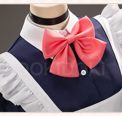 IN STOCK Ayase Momo Maid Cosplay Costume Anime Dandadan【XS-3XL】DokiDoki-N Women Maid Cute Dress DAN DA DA Momo Ayase Plus Size