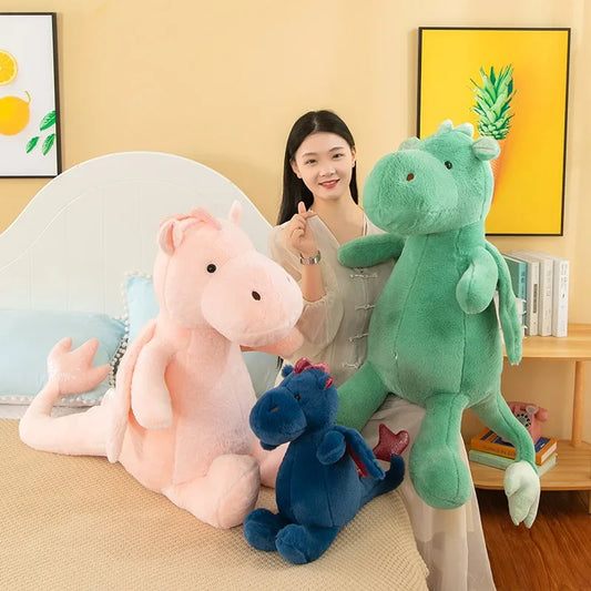 58cm Large Size Dinosaur Soft Gift Stuffed Animal Plush Kawaii Dino Plush Animal Toy Plush Toys Pillow Stuffed Soft Plushie