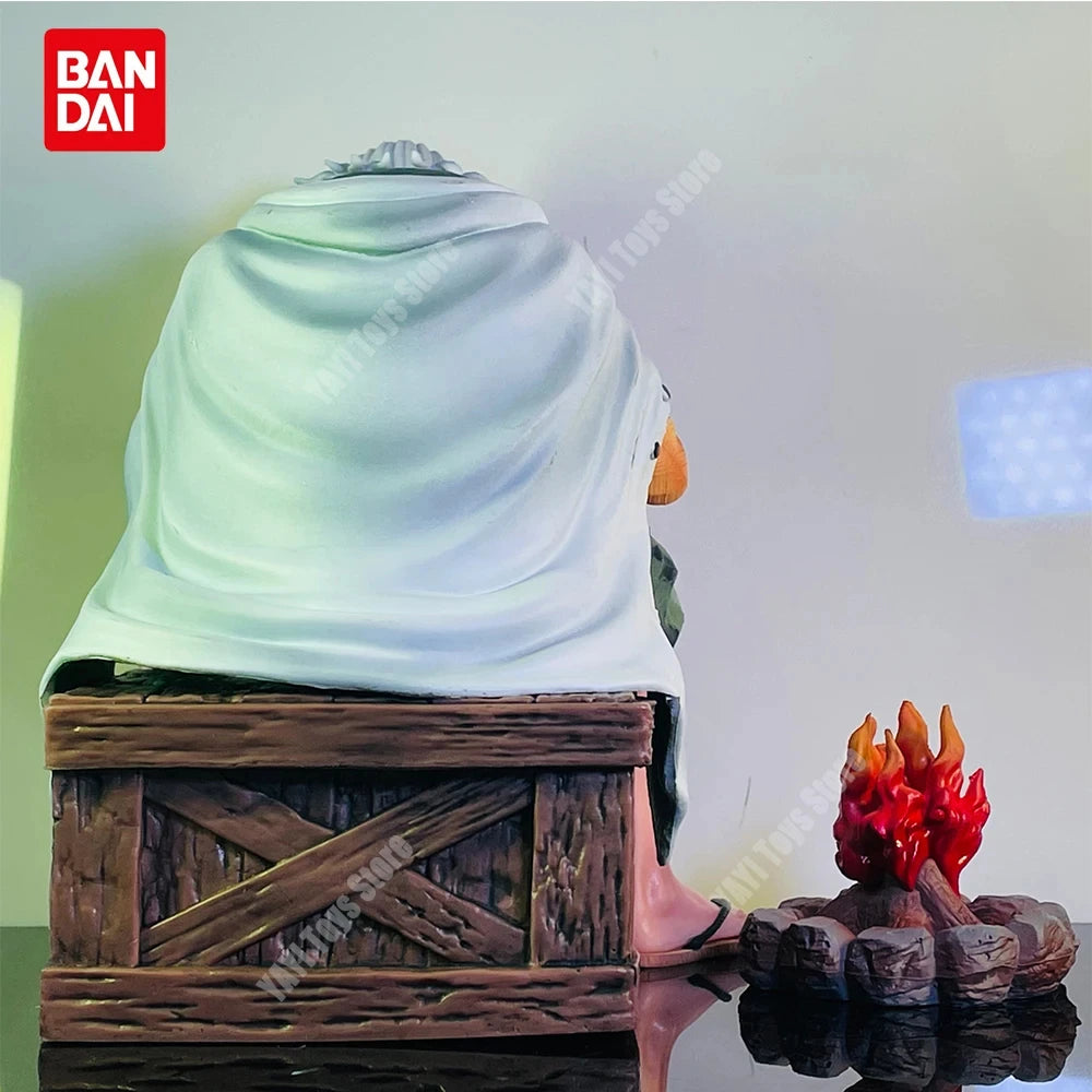 New One Piece Silvers Rayleigh Anime Figure Gk Action Figure PVC Statue Model Collection Decoration Toy Gif