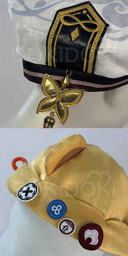 IN STOCK Xiangling Cosplay Costume Game Genshin Impact【XS-3XL】DokiDoki-N New Skin Cherries Snow-Laden Plus Size