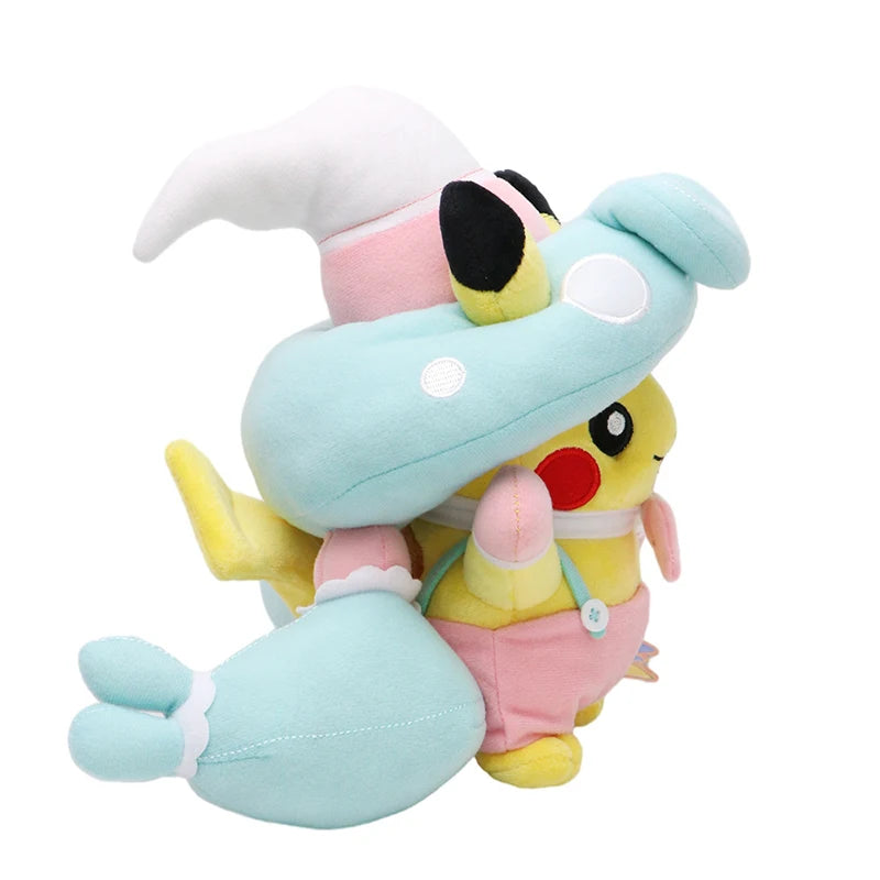 22cm Pikachu Pokemon Plush Toys Large Anime Doll Cute Pillow Cartoon Love Pokémon Plushie Stuffed Gift for Kids Birthday