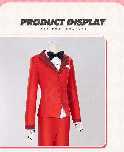 IN STOCK Alastor Lucifer Charlie Adam Cosplay Costume Anime DokiDoki-N【XS-3XL】 Halloween Costume Lucifer Cosplay Plus Size