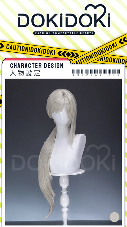 IN STOCK Reclusee Duchesss Revenantt Wig Game Cosplay Wig DokiDoki Women 60cm Long Curly Hair Reclusee Cosplay Free Wig Cap