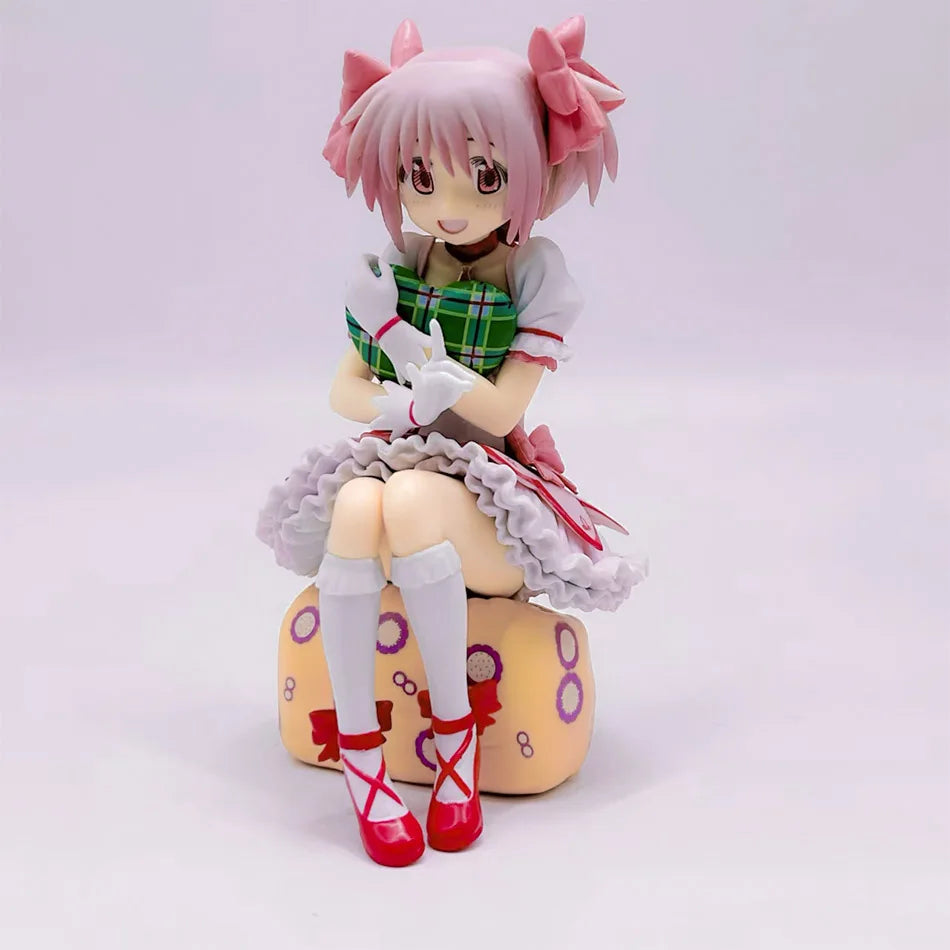 New Arrival Magical Girl Madoka Anime Movie Merch | Cute Noodle Stopper - Collectible Series Figurine, Desktop Decoration