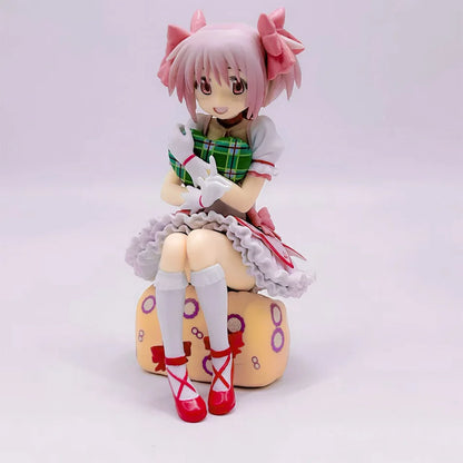 New Arrival Magical Girl Madoka Anime Movie Merch | Cute Noodle Stopper - Collectible Series Figurine, Desktop Decoration