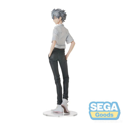 Bandai Evangelion Shinji Ikari Kaworu Nagisa Ayanami Rei 14CM PVC Model