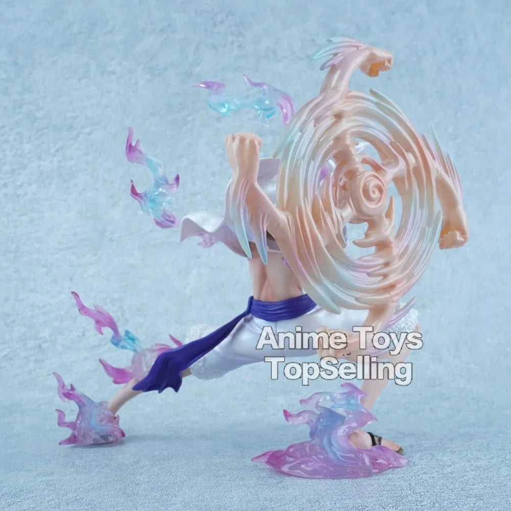 19cm/7.48in Anime One Piece Figure Nika Luffy Action Figures Luffy Arm can rotate Pvc Statue Collection Model Toys for Gifts