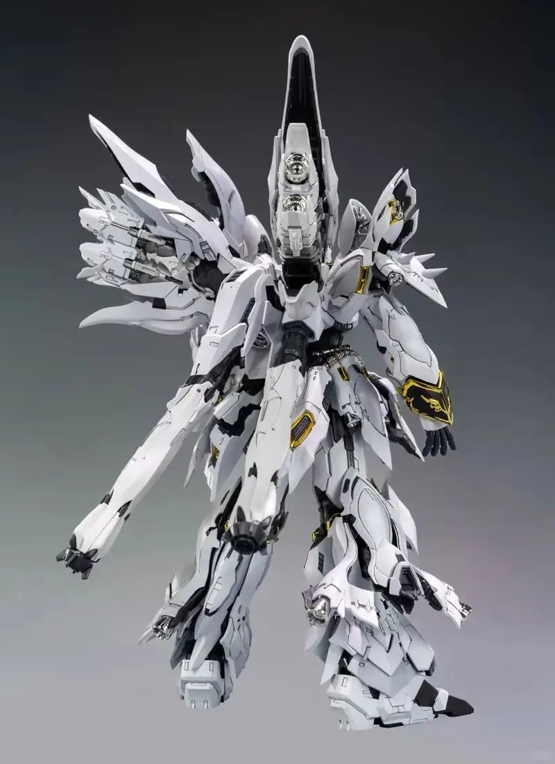 Comet Model 1/100 MG MSN-06S Sinanju GK Style Assembly Plastic Action Figure Toy Red/White
