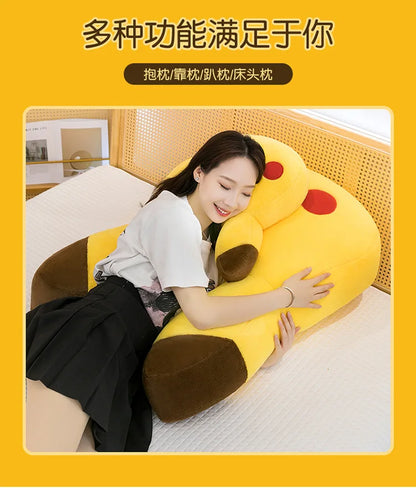 90cm Super Big Size Pokemon Pikachu Anime Plush Stuffed Doll Kawaii Room Decorated with Plushies Pillow Holiday Gifts
