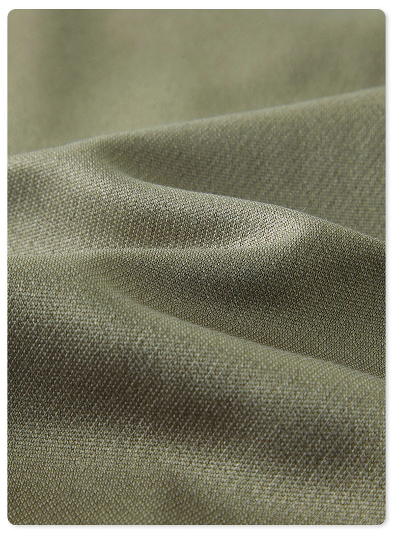 ZODF Spring Summer 275GSM Basic Side Webbing Trousers For Men Unisex American Retro Casual Sports Straight Pants HY0540