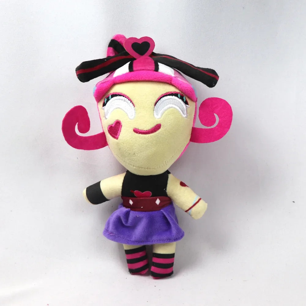 23cm Cookie Run Kingdom Plush Shadow Milk Cookie Run Kingdom Toy Shadow Milk Cookie Doll Plushie Merch Soft Toy Children Gift