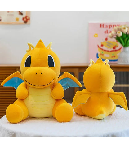 17/47cm Dragonite Pokemon Pillow Doll Lucario Plush Pokémon Plushie Anime Stuffed Toys Charizard Birthday Soft Gift for Children