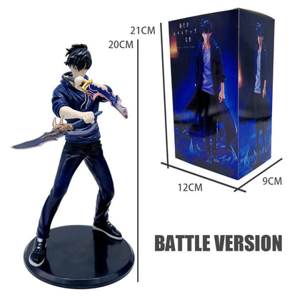 In Stock Sung Jinwoo Standing Ver. PVC Model Figure - Collectible Desk Decoration, Birthday Gift & Toy