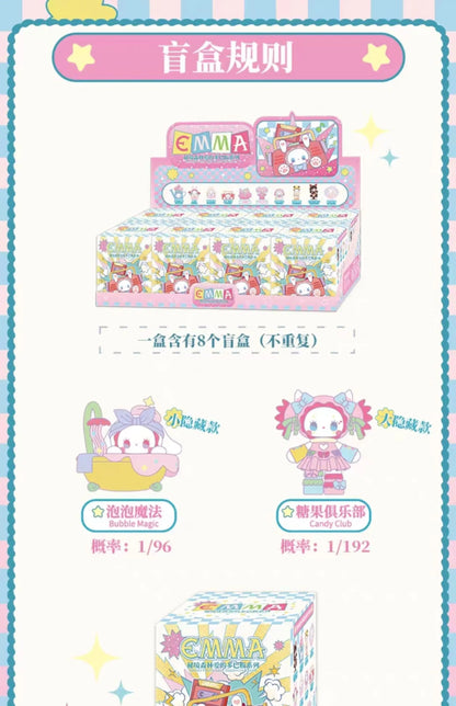 Hot New Emma Secret Forest Love Dopamine Series Blind Box Cute Creative Doll Ornament Anime Doll Christmas Surprise Gift