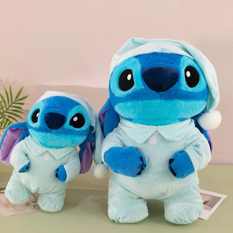 33/90cm Lilo and Stitch Plush Toy Disney Cartoon Anime Stuffed Kawaii Pajamas Pillow Stich Doll Plushie Kids Birthday Xmas Gifts