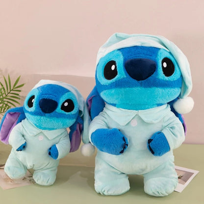 33/90cm Lilo and Stitch Plush Toy Disney Cartoon Anime Stuffed Kawaii Pajamas Pillow Stich Doll Plushie Kids Birthday Xmas Gifts