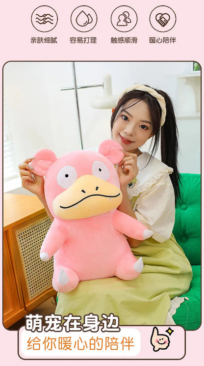 30/50/70cm Big Size Pokemon Slow Poke Anime Plush Stuffed Doll Room Decoration Plushies Kawaii Pillow Ornaments Children's Gifts