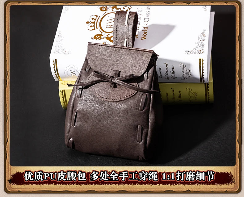 Identity V Archer Cosplay Costume Wig Brynhildr Vilulf Uniform Glasses Eye Patch Halloween Party for Women Girls Carnival Props