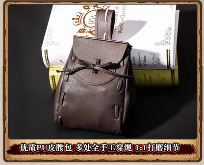 Identity V Archer Cosplay Costume Wig Brynhildr Vilulf Uniform Glasses Eye Patch Halloween Party for Women Girls Carnival Props