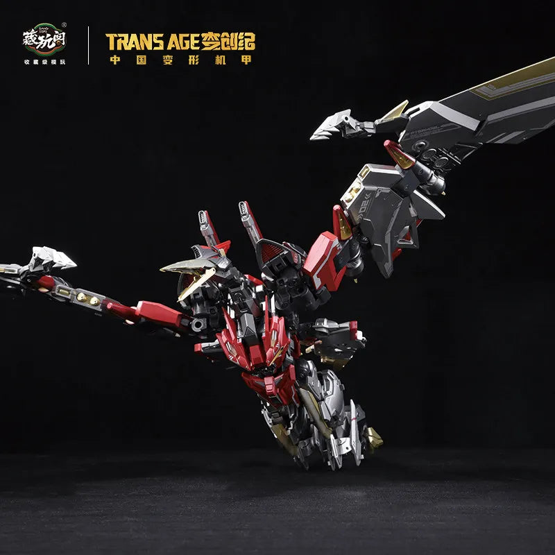 Cang Toys Transformation CT-Longyan Volcanicus 6-in-1 Dinosaur Deformation Robot Action Figure Mecha