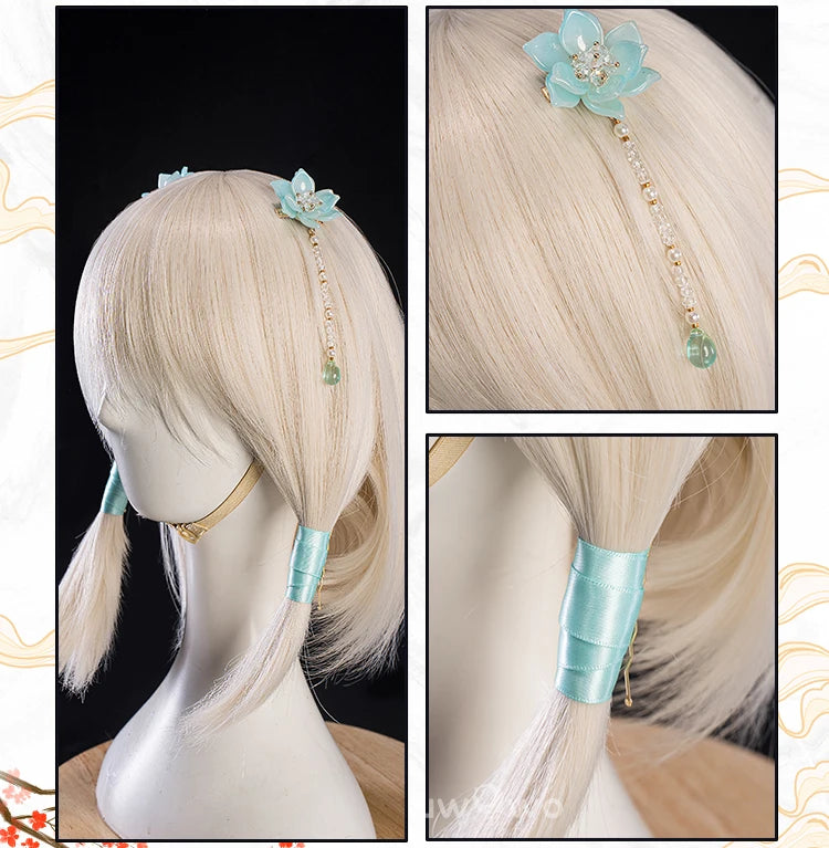 IN STOCK UWOWO Maomao Cosplay Anime The Apothecaryy Diariess Maomao Frog Green Hanfu Style Hunt Cosplay Costume New suit